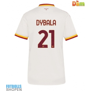 Billiga AS Roma Paulo Dybala #21 Bortatröja Dam 2026-27 Kortärmad